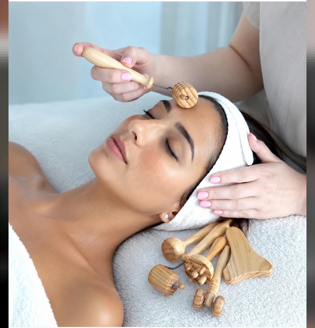 Maderoterapia facial